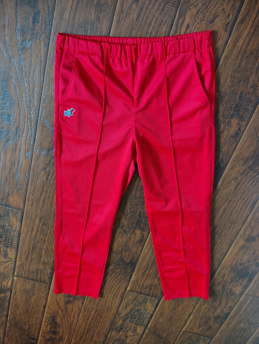 Vintage 90s Hippo athletic red track suit pants Size M-L